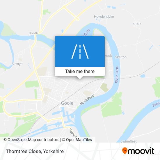 Thorntree Close map
