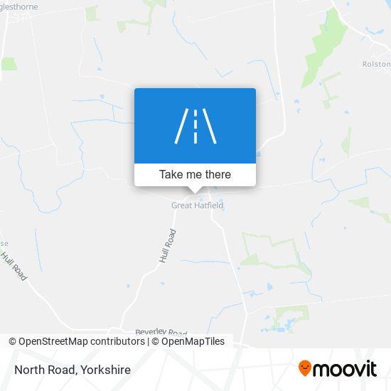 North Road map