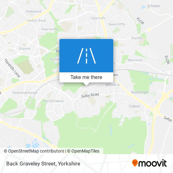 Back Graveley Street map