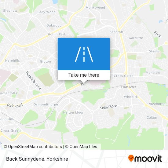 Back Sunnydene map
