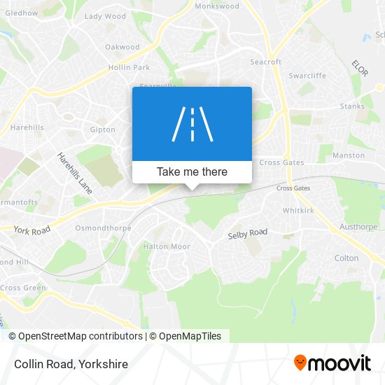 Collin Road map
