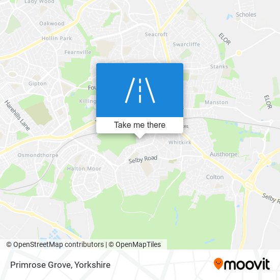Primrose Grove map