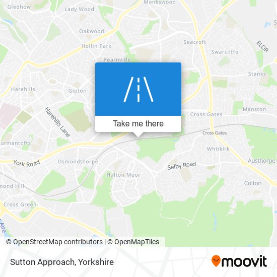 Sutton Approach map