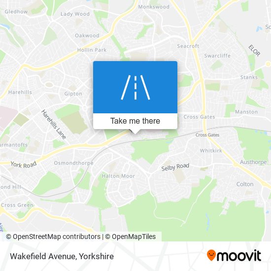 Wakefield Avenue map