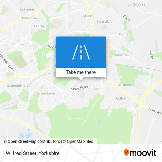 Wilfred Street map