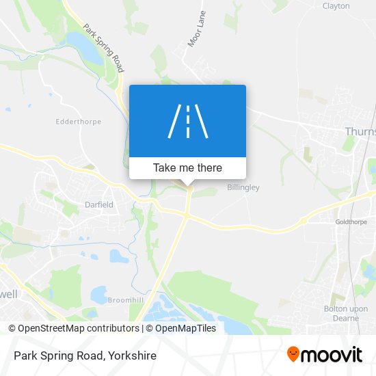 Park Spring Road map