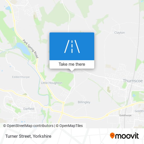 Turner Street map