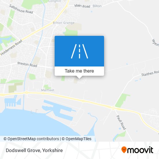 Dodswell Grove map