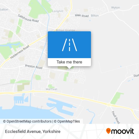 Ecclesfield Avenue map