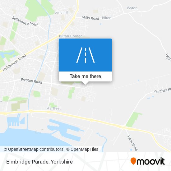 Elmbridge Parade map