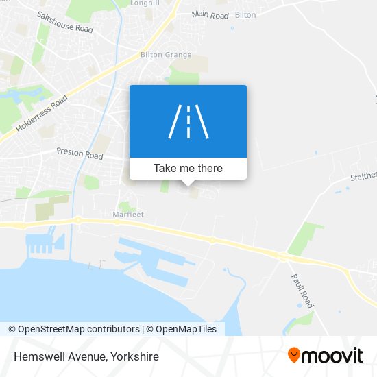 Hemswell Avenue map