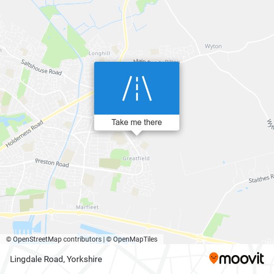 Lingdale Road map