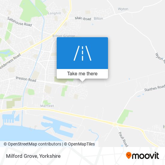 Milford Grove map