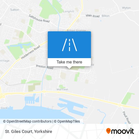 St. Giles Court map