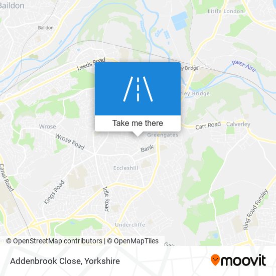 Addenbrook Close map