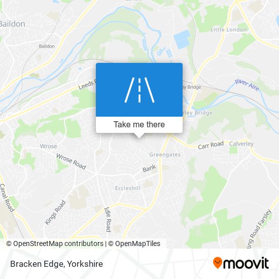 Bracken Edge map