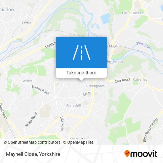 Maynell Close map