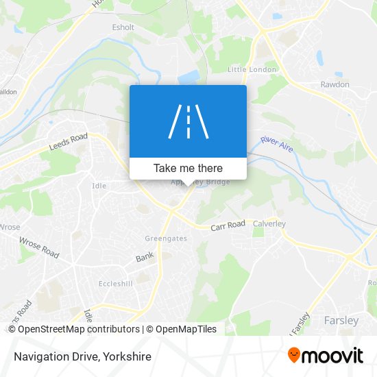 Navigation Drive map