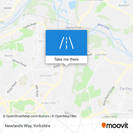 Newlands Way map