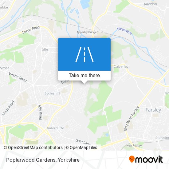 Poplarwood Gardens map