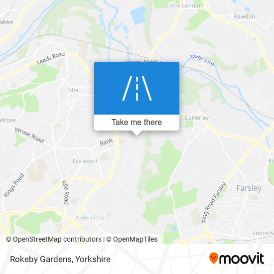 Rokeby Gardens map