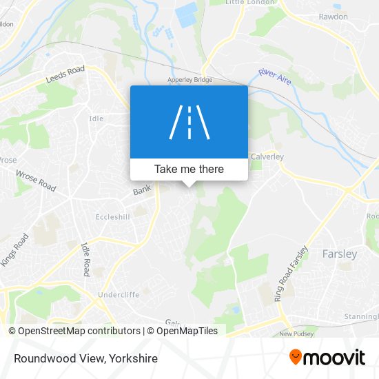 Roundwood View map