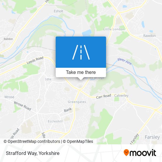 Strafford Way map