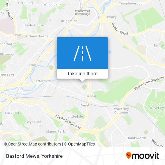Basford Mews map