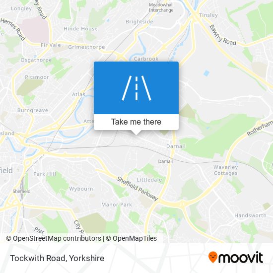 Tockwith Road map