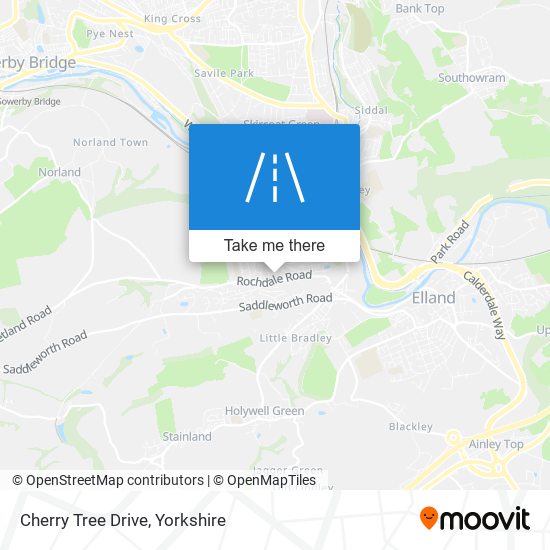 Cherry Tree Drive map