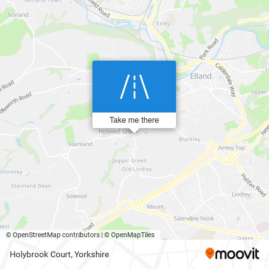 Holybrook Court map