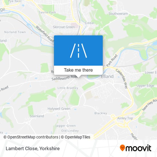 Lambert Close map