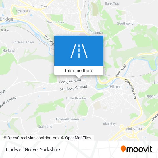 Lindwell Grove map