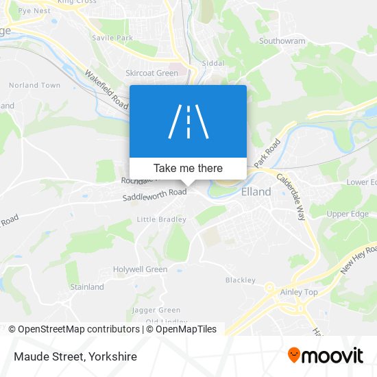Maude Street map