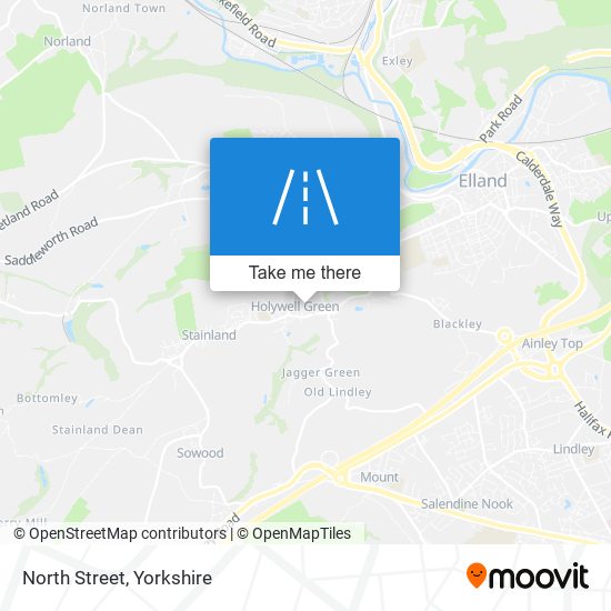 North Street map