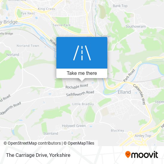 The Carriage Drive map