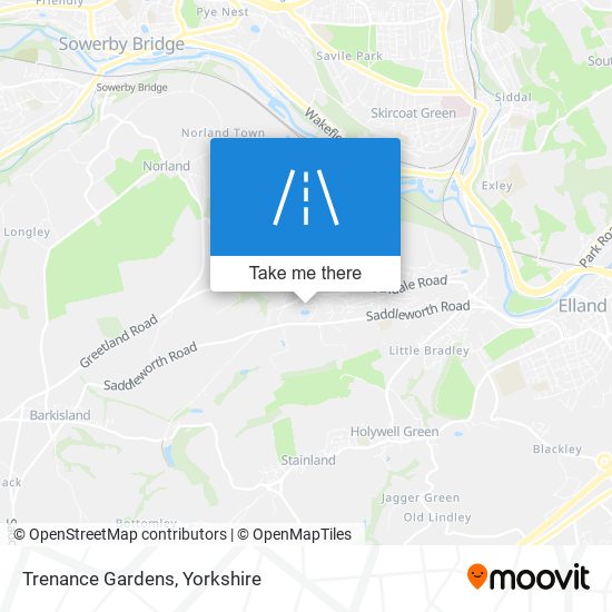 Trenance Gardens map