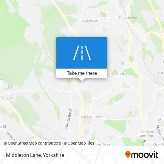 Middleton Lane map