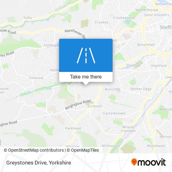 Greystones Drive map