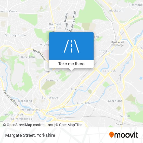 Margate Street map