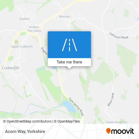 Acorn Way map