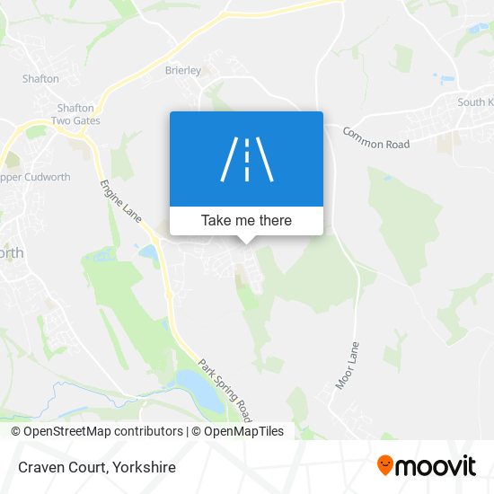 Craven Court map