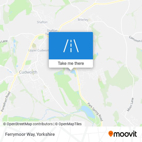 Ferrymoor Way map