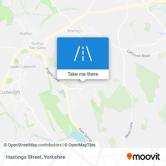 Hastings Street map