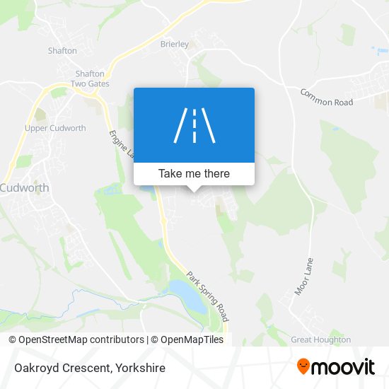 Oakroyd Crescent map