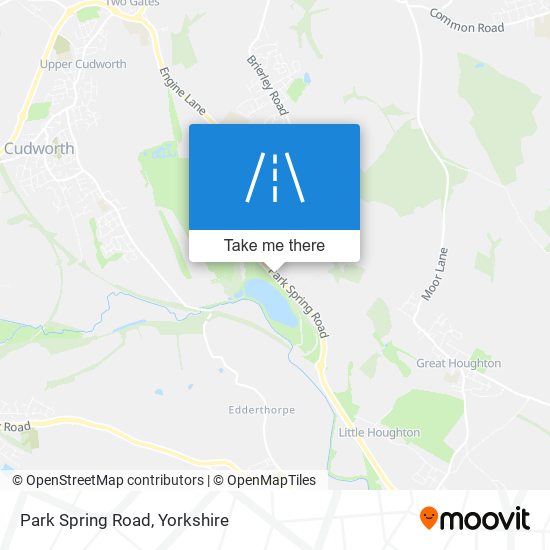 Park Spring Road map