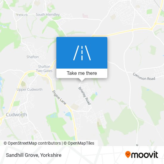 Sandhill Grove map