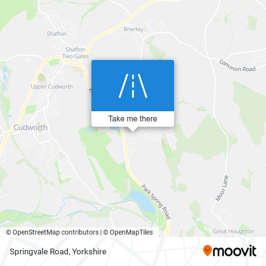 Springvale Road map