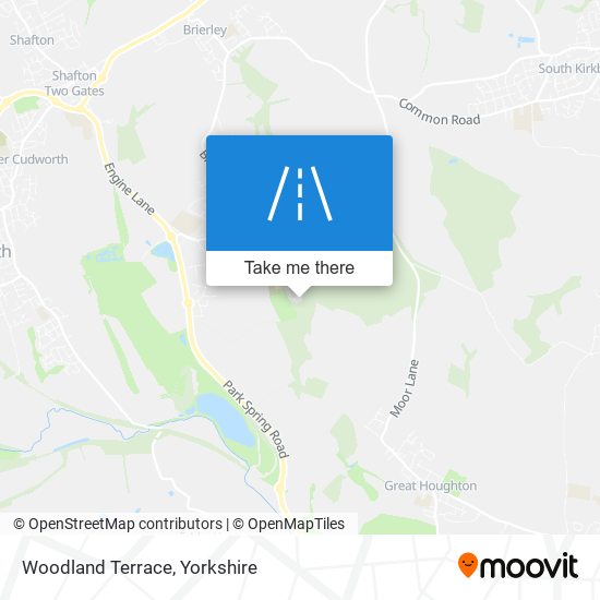 Woodland Terrace map