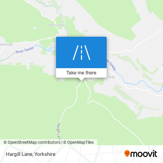 Hargill Lane map